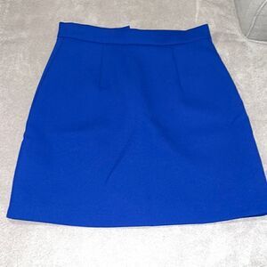 Nwt HYPR electric blue, mini skirt, very well made  mini skirt